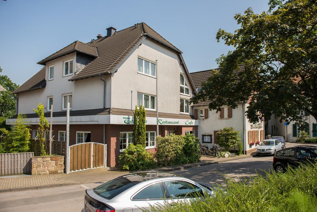 Hotel & Restaurant Zum Vater Rhein Monheim am Rhein Esterno foto